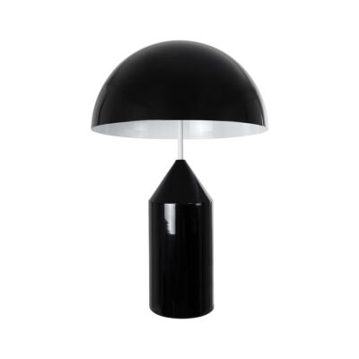LEDTM® URANUS-L 61457 Μοντέρνο Επιτραπέζιο Φωτιστικό Πορτατίφ Δίφωτο 2 x E27 IP20 Μαύρο & Λευκό Μέταλλο - Μ50 x Π50 x Υ77cm - Image 3