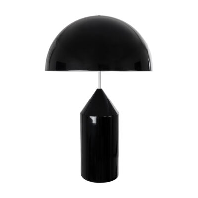 LEDTM® URANUS-L 61457 Μοντέρνο Επιτραπέζιο Φωτιστικό Πορτατίφ Δίφωτο 2 x E27 IP20 Μαύρο & Λευκό Μέταλλο - Μ50 x Π50 x Υ77cm - Image 4