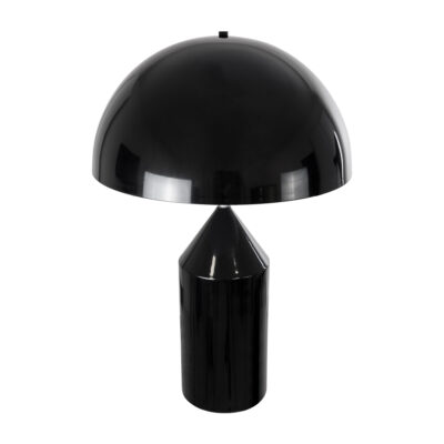 LEDTM® URANUS-L 61457 Μοντέρνο Επιτραπέζιο Φωτιστικό Πορτατίφ Δίφωτο 2 x E27 IP20 Μαύρο & Λευκό Μέταλλο - Μ50 x Π50 x Υ77cm - Image 5