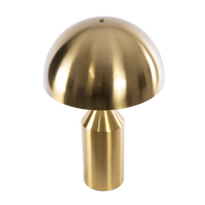 LEDTM® URANUS-L 61459 Μοντέρνο Επιτραπέζιο Φωτιστικό Πορτατίφ Δίφωτο 2 x E27 IP20 Χρυσό & Λευκό Μέταλλο - Μ50 x Π50 x Υ77cm - Image 4