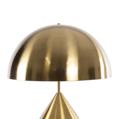 LEDTM® URANUS-L 61459 Μοντέρνο Επιτραπέζιο Φωτιστικό Πορτατίφ Δίφωτο 2 x E27 IP20 Χρυσό & Λευκό Μέταλλο - Μ50 x Π50 x Υ77cm - Image 6
