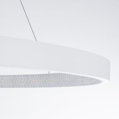 LEDTM® DIAMOND 61521 Κρεμαστό Φωτιστικό Δαχτυλίδι-Κύκλος LED CCT 67W 7504lm 360° AC 220-240V - Εναλλαγή Φωτισμού μέσω Τηλεχειριστηρίου All In One Ψυχρό 6000k+Φυσικό 4500k+Θερμό 2700k Dimmable Φ80cm - Λευκό - 3 Years Warranty - Image 6