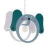 LEDTM® ELEPHANT 61578 Παιδικό Κρεμαστό Φωτιστικό Φιγούρα Μονόφωτο 1 x E27 IP20 Πολύχρωμο Πλαστικό - Μ37.7 x Π15.5 x Υ31.5cm