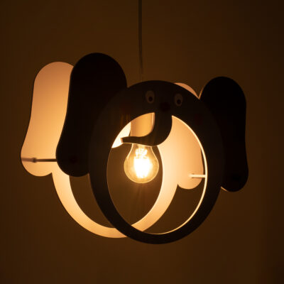 LEDTM® ELEPHANT 61578 Παιδικό Κρεμαστό Φωτιστικό Φιγούρα Μονόφωτο 1 x E27 IP20 Πολύχρωμο Πλαστικό - Μ37.7 x Π15.5 x Υ31.5cm - Image 3