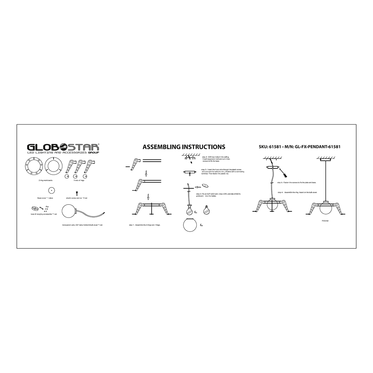 LEDTM® UFO 61581 Παιδικό Κρεμαστό Φωτιστικό Οροφής με Ντουί 1 x E27 AC 220-240V IP20 - Κίτρινο & Μπλε - Μ58 x Π58 x Υ24cm - Image 12