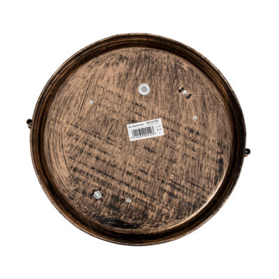 LEDTM® BOATLIGHT 61590 Vintage Industrial Φωτιστικό Τοίχου - Απλίκα - Καραβοχελώνα Εξωτερικού Χώρου Δίφωτο 2 x E27 AC220-240V Αδιάβροχο IP65 - Σώμα Αλουμινίου & Tempered Glass - Φ24 x Υ11cm - Χάλκινο - Στρόγγυλο - 5 Years Warranty - Image 7