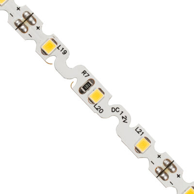 LEDTM® 70042 Ταινία LED Τύπου S Ζιγκ Ζαγκ SMD 2835 5m 6W/m 60LED/m 924lm/m 120° DC 12V IP20 Θερμό Λευκό 3000K - 5 Χρόνια Εγγύηση - Image 3