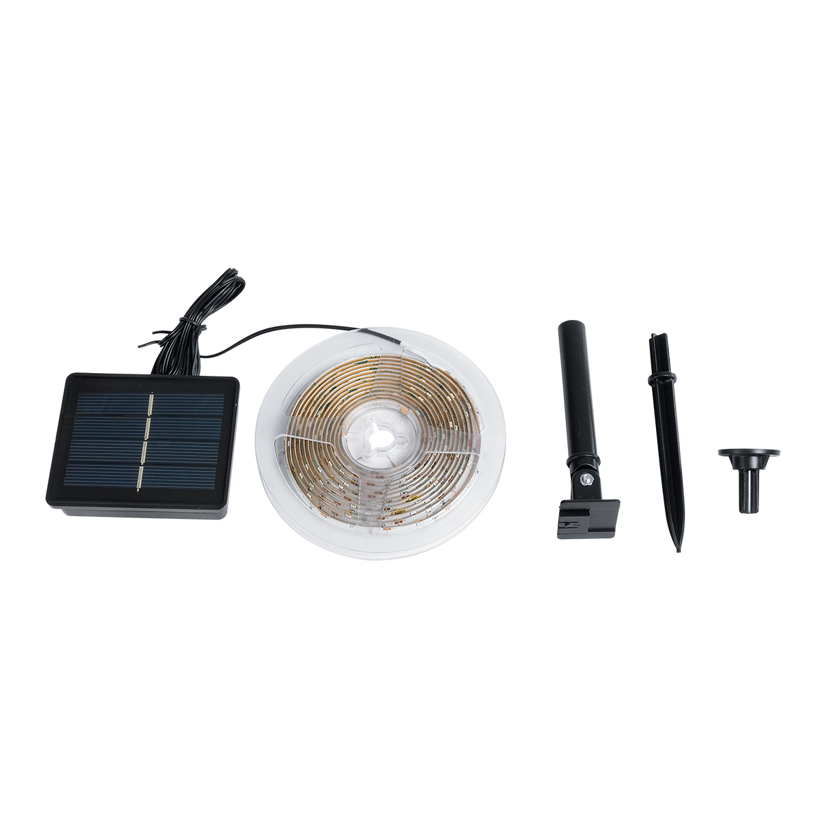 LEDTM® SOLARSTRIP 70421 Σετ Ταινίας 3W 90lm 120° DC 5V με Φωτοβολταϊκό Panel 5V 0.3W με Αισθητήρα Ημέρας-Νύχτας Αδιάβροχο IP65 90 x SMD2835 Chip Πολύχρωμο RGB Dimmable - Sanan SMD Chip - Μ300 x Π0.8 x Υ0.3cm - Ρολό 3 Μέτρων - 2 Χρόνια Εγγύηση - Image 7