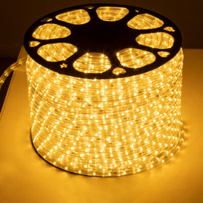 LEDTM® LIGHTUBE 70602 Φωτοσωλήνας LED 3.9W/m 156lm/m 360° DC 220-240V Αδιάβροχο IP65 36 x Diode Chip/m Θερμό Λευκό 2700K Dimmable - Μ100 x Π1.2 x Υ1.2cm - 2 Χρόνια Εγγύηση - Image 3