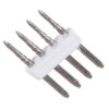 LEDTM® 70631 Σύνδεσμος Καρφάκι για TUBE 360° Degree Neon Flex LED DC 24V & DC 230V RGB 4 Pin