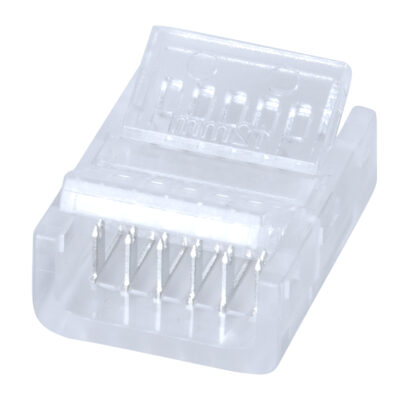 LEDTM® STRIPART 70689 Ενωτικός Ταχυσύνδεσμος για Πολύχρωμη RGBW+WW Ταινία LED 6Pin 12mm σε Πολύχρωμη RGBW+WW Ταινία LED 6Pin 12mm IP20 - Μ1.9 x Π1.6 x Υ0.7cm - Image 3