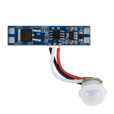 LEDTM® SENSOR-PROFILE 70692 Mini PIR Ανιχνευτής-Αισθητήρας Κίνησης Modular για Προφίλ Αλουμινίου - DC 5-24V 1 x 8A 192W - Max 8A 192W - IP20 - Γωνία Ανίχνευσης 180° & Απόσταση Ανίχνευσης 3 Μέτρα με 30 Sec Χρόνο Αναμονής -  Μ4.3 x Π1 x Υ1.5cm - 2 Χρόνια Εγγύηση - Image 3