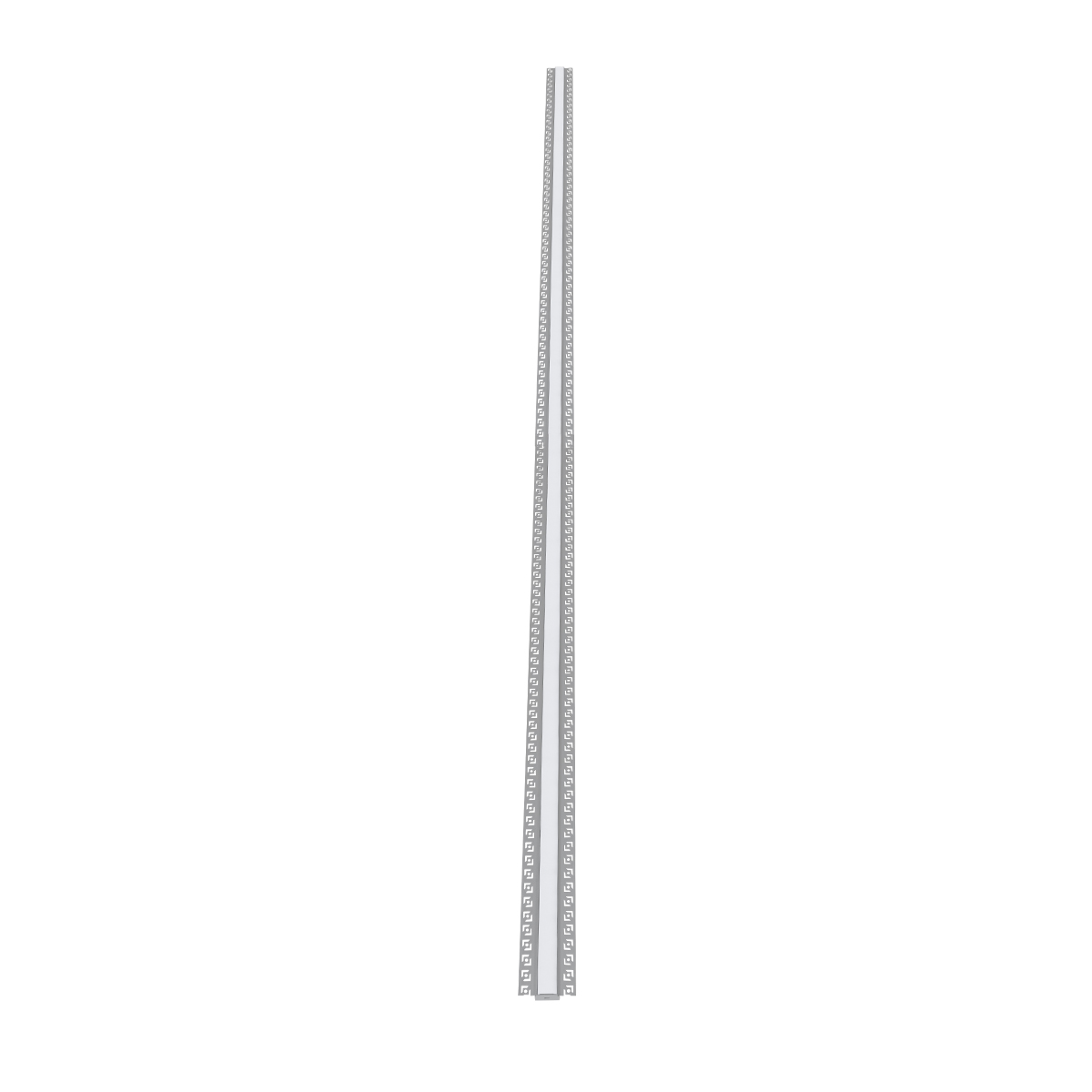 LEDTM® ALP-PLASTERIN GYPSO 70819-2M Χωνευτό Προφίλ Αλουμινίου Ειδικό για Γυψοσανίδα με Λευκό Γαλακτερό Πατητό Κάλυμμα για Ταινίες LED IP20 - Ασημί & Λευκό - Μ200 x Π6.7 x Υ1.4cm - Πακέτο 5 Τεμαχίων - Image 6