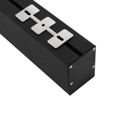 LEDTM® SURFACEPENDANT-PROFILE 70828-1M Προφίλ Αλουμινίου - Βάση & Ψύκτρα Ταινίας LED με Λευκό Γαλακτερό Κάλυμμα - Επιφανειακή & Κρεμαστή Χρήση - Πατητό Κάλυμμα - Μαύρο - 1 Μέτρο - Μ100 x Π5 x Υ7cm - Image 5