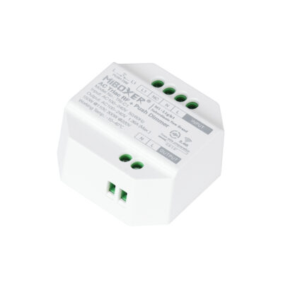 Alternative view of LEDTM® MiBOXER-TRI-C1 71432 AC Triac RF 2.4Ghz & Push Dimmer με 1 x 1.36A 300W Κανάλι AC 220-240V 1.36A 300W Max IP20 - RF 2.4Ghz & Push Dimming - Μ5 x Π5 x Υ2.3cm - 5 Χρόνια Εγγύηση