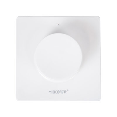 LEDTM® 71443 K1 Mi-BOXER Ασύρματο Επιτοίχιο Χειριστήριο Dimmer RF 2.4Ghz για όλα τα Μονόχρωμα Mi-BOXER Controller DC 3V 1 x CR2032 - IP20 Λευκό Μ8.5 x Π8.5 x Υ2.5cm - 5 Years Warranty - Image 3