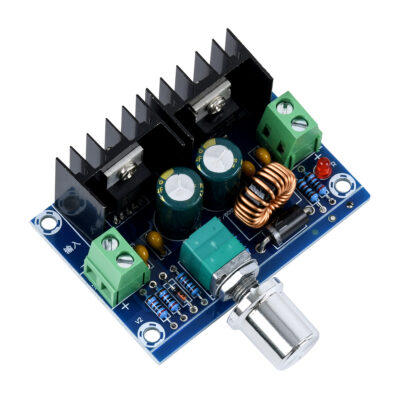 LEDTM® 73114 Ρυθμιστής Τάσης - Voltage Regulator DC Converter Module - Input DC4-40V / Output DC1.25-36V Max Load 8A Μ6 x Π4.5 x Υ2.5cm