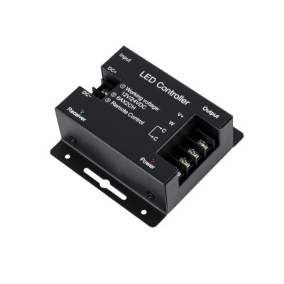 Alternative view of LEDTM® CCTCONTROLLER 73351 Σετ Dimmer / Controller με RF Ασύρματο Χειριστήριο με 2 x 6A 144W Κανάλια DC 12-24V 12A 288W Max IP20 - RF2.4Ghz SYNC - Μ8.3 x Π8.3 x Υ3.2cm - 2 Χρόνια Εγγύηση