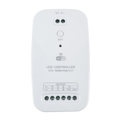 LEDTM® 73355 Ασύρματος WiFi LED RGBW+WW+CCT Controller IOS/Android 2in1 DC 9-24V Max 180W - Image 4