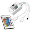 LEDTM® 73411 Ασύρματος Smart Home Wi-Fi LED RGB Controller με 2 Εξόδους RGB και Χειριστήριο IR DC 12V Max 100W - DC 24V Max 200W
