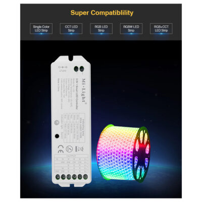 LEDTM® 73423 WL-Box1 Mi-BOXER Smart Bridge Gateway RF 2.4GHz to WiFi IEEE 802.11b/g/n DC 5V 500mA - IP20 - Μ9 x Π6.6 x Υ15cm - 5 Years Warranty - Image 14