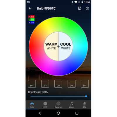 LEDTM® 73430 Ασύρματος Smart Home Wi-Fi LED RGBW + WW Controller με Χειριστήριο RF DC 9-28V Max 100W - Image 3