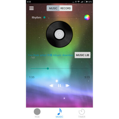 LEDTM® 73431 Ασύρματος Bluetooth LED RGB & Music Controller Sound Activated με Χειριστήριο IR & 2 Εξόδους RGB DC 5-12V Max 100W - Image 6