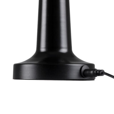 LEDTM® COCO 76509 Επαναφορτιζόμενο Επιτραπέζιο Φωτιστικό Πορτατίφ LED 1.5W 105lm 120° DC 5V IP44 Θερμό Λευκό 2700K Dimmable Μαύρο Αλουμίνιο - Μ10 x Π10 x Υ22cm - 2 Xρόνια Εγγύηση - Image 7