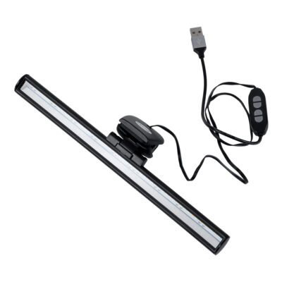 LEDTM® 76552 E-READING LIGHT Φωτιστικό Οθόνης με Χειριστήριο LED 5W 565lm 120° DC 5V IP20 CCT Θερμό Λευκό 2700K - Φυσικό Λευκό 4500K - Ψυχρό Λευκό 6000K Dimmable Μαύρο Πλαστικό Μ26 x Π4.5 x Υ4.5cm - 2 Xρόνια Εγγύηση - Image 11
