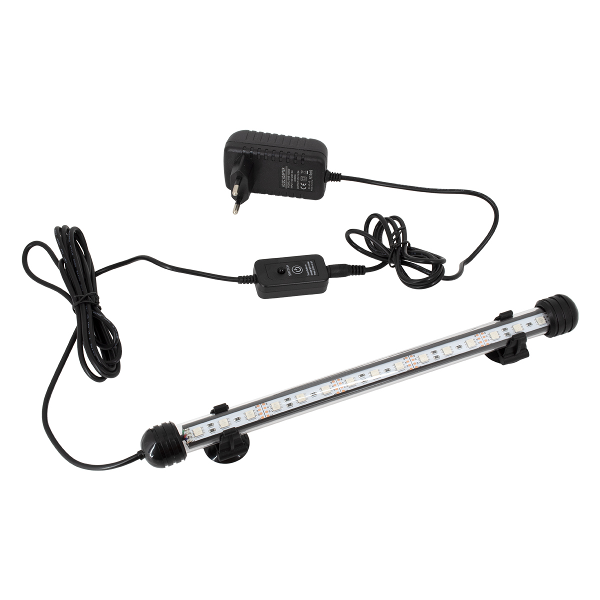 LEDTM® 79671 Φωτιστικό Ενυδρείου 28cm LED 5.8W 180° AC 230V Αδιάβροχο IP68 με Ασύρματο Χειριστήριο IR Πολύχρωμο RGB - Image 9