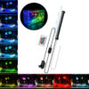 LEDTM® 79675 Φωτιστικό Ενυδρείου & Οξυγονωτής / Μηχανισμός Φυσαλίδων 30cm LED 12W 180° AC 230V Αδιάβροχο IP68 με Ασύρματο Χειριστήριο IR Πολύχρωμο RGB Dimmable