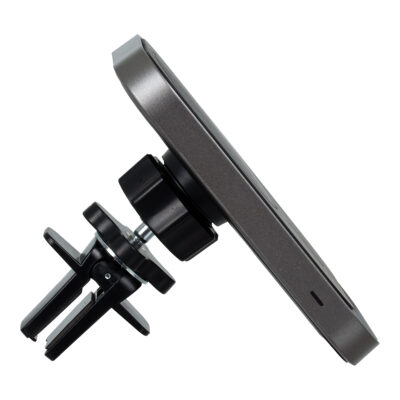 LEDTM® 79695 Μαγνητική Βάση Κινητού Αυτοκινήτου Max 15W USB σε USB Type-C με Κλιπ στον Αεραγωγό - Ασύρματη Φόρτιση MagSafe QuickCharge 3.0 - Image 4