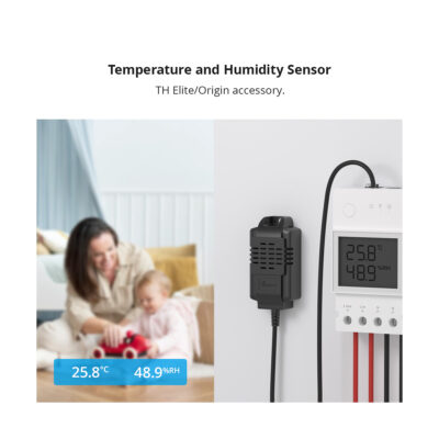 LEDTM® 80102 SONOFF THS01 Temperature and Humidity Sensor Measuring Range From -40℃ to +85℃ - Cable Length 50cm - Image 3