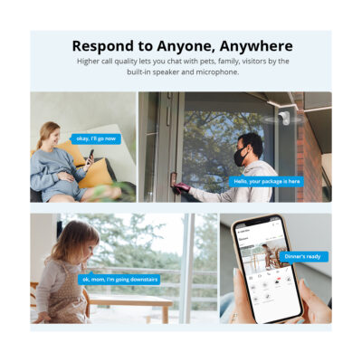 LEDTM® 80105 SONOFF S-CAM Slim Smart Home Security Camera WiFi 2.4GHz 1080P 130° Two Way Audio - Local & Cloud Storage - Nigh Vision - Motion Detection - Motion Alarm DC 5V 1A - Image 6