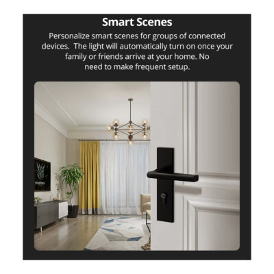 LEDTM® 80131  SONOFF T2EU2C-RF - 433MHz Wireless Smart Wall Touch Button Switch AC 100-240V Max 4A (2A/Way) 2 Way - RF Series - Image 12