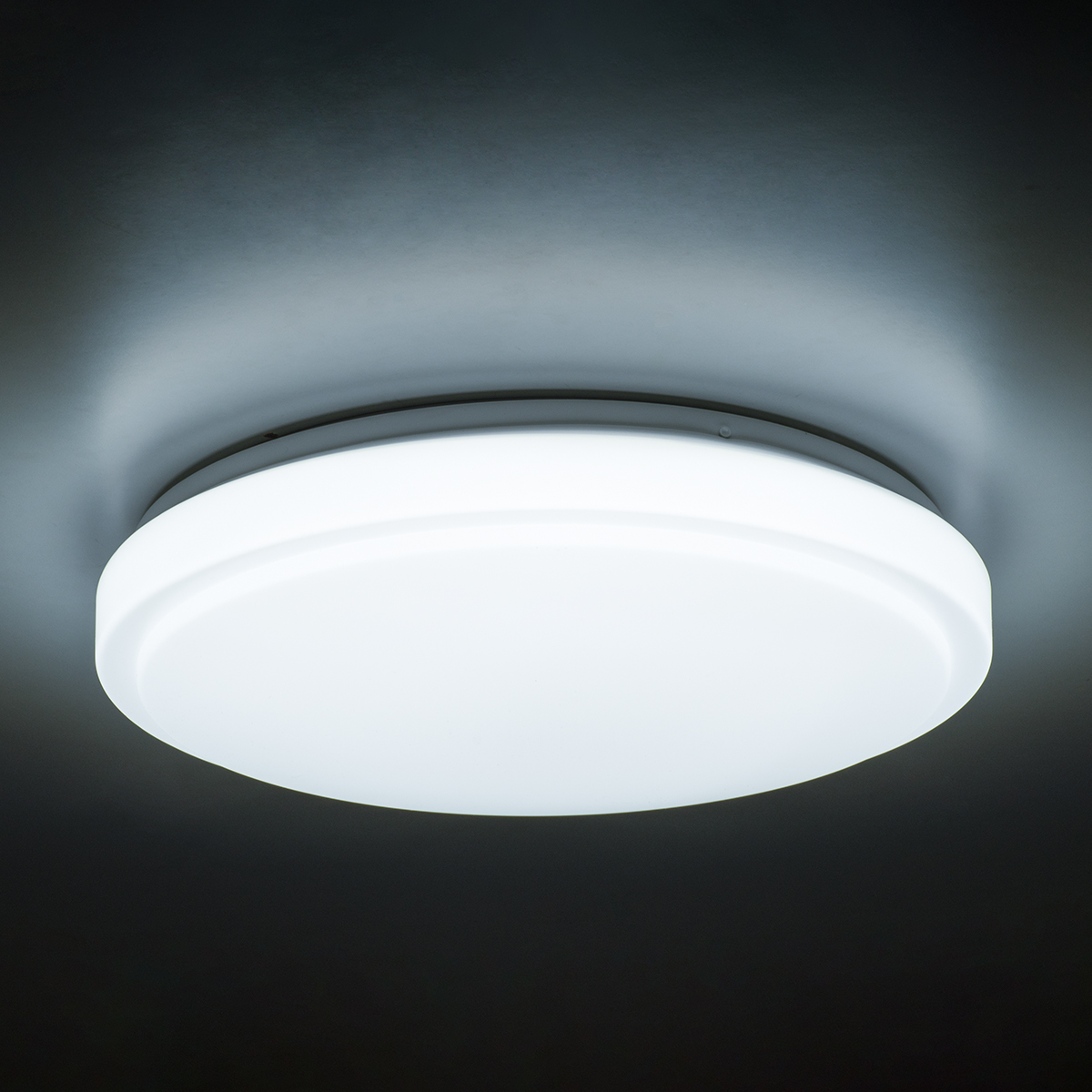 LEDTM® SENSORANO 60994 Φωτιστικό Πλαφονιέρα Οροφής με Ανιχνευτή Microwave / Αισθητήρα Κίνησης LED 30W 3900lm 120° AC 220-240V Αδιάβροχο IP54 Ψυχρό Λευκό 6000K - Lumileds SMD Chip - Λευκό Γαλακτερό - Μ38 x Π38 x Υ5.3cm - 3 Χρόνια Εγγύηση - Image 9