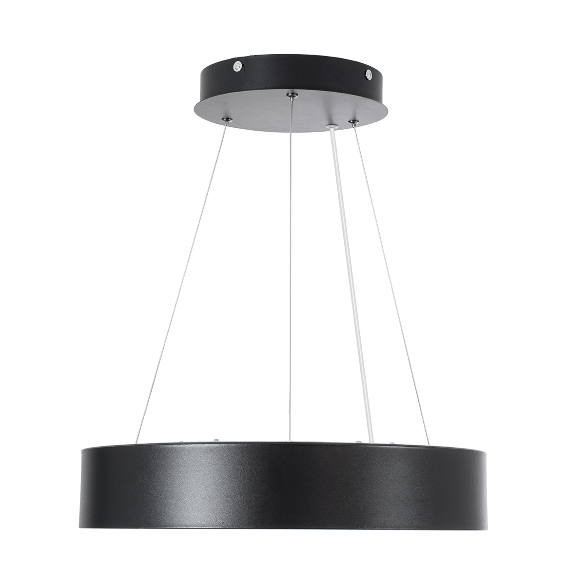 LEDTM® BURTON 61200-S Μοντέρνο Φωτιστικό Οροφής LED 67W 7370lm 120° AC 220-240V IP20 Ρυθμιζόμενο Λευκό CCT με Χειριστήριο από 2700K έως 6000K Dimmable - Lumileds SMD Chip - Μαύρο Ματ - Μ40 x Π40 x Υ8cm - 3 Χρόνια Εγγύηση - Image 9