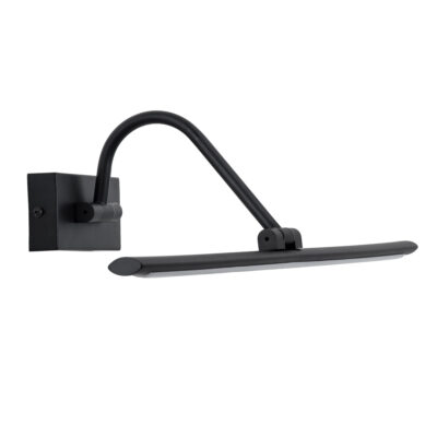 LEDTM® MIRA 60432 Μοντέρνο Φωτιστικό Τοίχου - Απλίκα Καθρέπτη Μπάνιου LED 12W 1400lm 120° AC 220-240V IP20 Φυσικό Λευκό 4500K - Bridgelux SMD Chip - Μαύρο Ματ - Μ60 x Π20 x Υ13cm - 3 Χρόνια Εγγύηση - Image 3