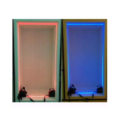 LEDTM® WINDOW-CORNA 90116 Αρχιτεκτονικό Γωνιακό Φωτιστικό Ανάδειξης Παραθύρων Window Light LED 6W 480lm 3x172° DC 24V Αδιάβροχο IP65 RGB DMX512 Dimmable - Γκρι Ανθρακί - Μ12 x Π4.5 x Υ12cm - 3 Χρόνια Εγγύηση - Image 10