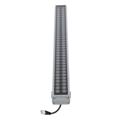 LEDTM® WASHER-GAIA 90215 Μπάρα Φωτισμού Wall Washer LED 144W 12960lm 10° DC 24V Αδιάβροχο IP67 Θερμό Λευκό 2700K Dimmable - Ασημί - Μ100 x Π7.3 x Υ4.3cm - 3 Χρόνια Εγγύηση - Image 4