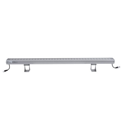 LEDTM® WASHER-GAIA 90215 Μπάρα Φωτισμού Wall Washer LED 144W 12960lm 10° DC 24V Αδιάβροχο IP67 Θερμό Λευκό 2700K Dimmable - Ασημί - Μ100 x Π7.3 x Υ4.3cm - 3 Χρόνια Εγγύηση - Image 5