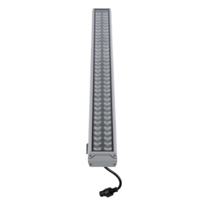 LEDTM® WASHER-GAIA 90216 Μπάρα Φωτισμού Wall Washer LED 144W 12240lm 10° DC 24V Αδιάβροχο IP67 Πολύχρωμο RGBW DMX512 Dimmable - Ασημί - Μ100 x Π7.3 x Υ4.3cm - 3 Χρόνια Εγγύηση - Image 4