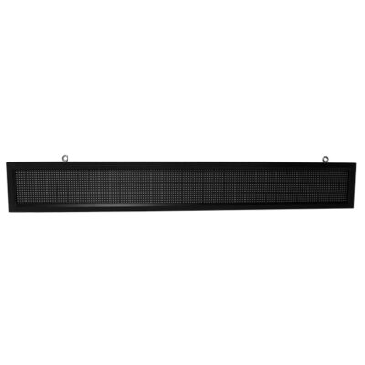 LEDTM®DISPLAY 90263 Κυλιόμενη Ψηφιακή Επιγραφή P10 Μονής Όψης LED AC 220-240V Αδιάβροχο IP54 Μπλε - WiFi Control μέσω FK APP - Αισθητήρας Θερμοκρασίας & Υγρασίας - Μ168 x Π9 x Υ24cm - 2 Χρόνια Εγγύηση - Image 4