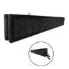 LEDTM®DISPLAY 90314 Κυλιόμενη Ψηφιακή Επιγραφή P10 Διπλής Όψης LED AC 220-240V Αδιάβροχο IP65 Πορτοκαλί - WiFi Control μέσω FK APP - Αισθητήρας Θερμοκρασίας & Υγρασίας - Μ168 x Π12 x Υ24cm - 2 Χρόνια Εγγύηση