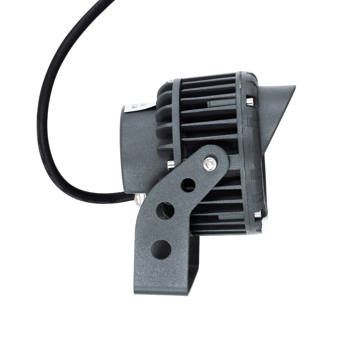 LEDTM® TREEVINA 90356 Φωτιστικό Σποτ με Αντιθαμβωτική Γρίλια για Φυτά - Δέντρα με Βάση Κήπου / Καρφωτό LED 6W 510lm 10° DC 24V Αδιάβροχο IP65 Ultra Θερμό Λευκό 2200K Dimmable - Bridgelux SMD Chip - Γκρι Ανθρακί - Μ13 x Π9.5 x Υ9.5cm - 3 Χρόνια Εγγύηση - Image 5