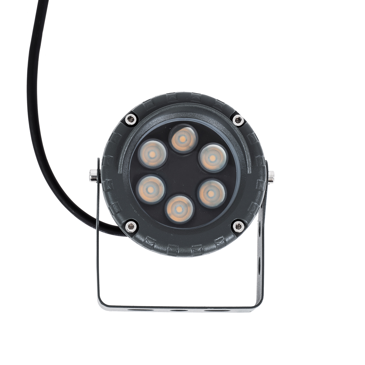 LEDTM® TREEVINA 90356 Φωτιστικό Σποτ με Αντιθαμβωτική Γρίλια για Φυτά - Δέντρα με Βάση Κήπου / Καρφωτό LED 6W 510lm 10° DC 24V Αδιάβροχο IP65 Ultra Θερμό Λευκό 2200K Dimmable - Bridgelux SMD Chip - Γκρι Ανθρακί - Μ13 x Π9.5 x Υ9.5cm - 3 Χρόνια Εγγύηση - Image 8