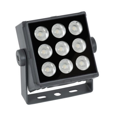 LEDTM® FLOOD-TINY 90369 Προβολέας Σποτ Wall Washer LED 27W 2565lm 3° DC 24V Αδιάβροχο IP65 Φυσικό Λευκό 4500K Dimmable - Γκρι Ανθρακί - Μ13.8 x Π16.4 x Υ7cm - 3 Χρόνια Εγγύηση - Image 3