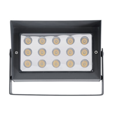 LEDTM® FLOOD-KAMY 90372 Προβολέας Σποτ Wall Washer με Αντιθαμβωτική Γρίλια LED 30W 2700lm 5° DC 24V Αδιάβροχο IP65 Θερμό Λευκό 3000K Dimmable - Γκρι Ανθρακί - Μ19.5 x Π10.7 x Υ9.5cm - 3 Χρόνια Εγγύηση - Image 7