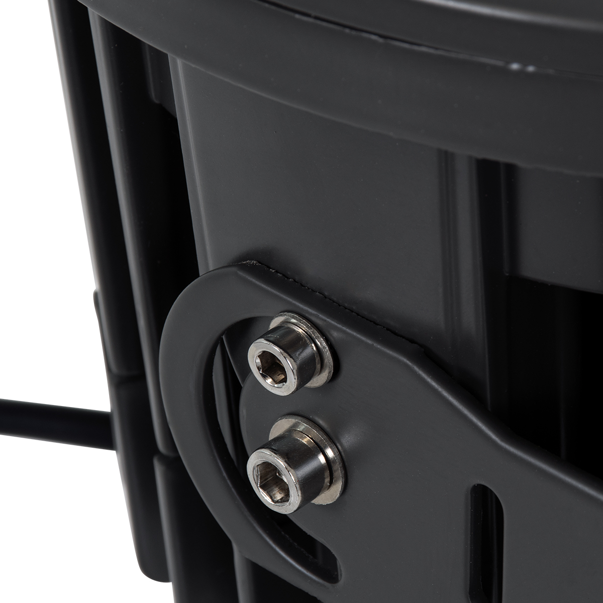 LEDTM® FLOODNEVA 90398 Προβολέας Σποτ Wall Washer LED 54W 4860lm 30° DC 24V Αδιάβροχο IP65 Θερμό Λευκό 2700K Dimmable - Bridgelux SMD Chip - Μαύρο - Μ24.5 x Π24.5 x Υ14.7cm - 3 Χρόνια Εγγύηση - Image 10