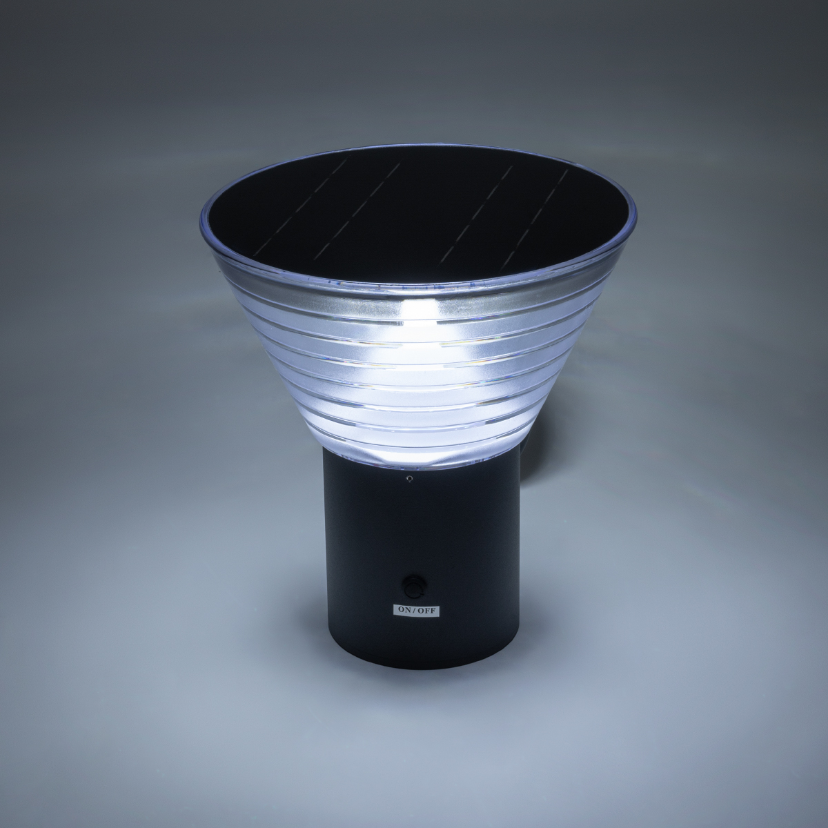 LEDTM® VEGGIE 90530 Μοντέρνο Φωτιστικό Τοίχου - Απλίκα LED 10W 330lm 120° με Ενσωματωμένο Φωτοβολταϊκό Panel 6V 2W & Επαναφορτιζόμενη Μπαταρία Li-ion 3.2V 1800mAh με Αισθητήρα Ημέρας-Νύχτας Αδιάβροχο IP65 Ψυχρό Λευκό 6000K - Μαύρο- Μ23 x Π30 x Υ25cm - 2 Χρόνια Εγγύηση - Image 10